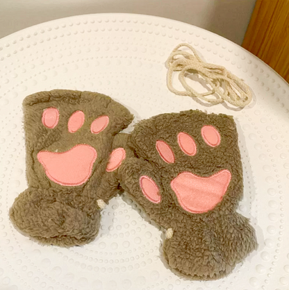 もふもふ肉球手袋